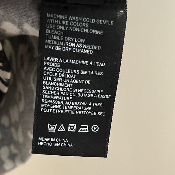 Anthropologie Animal Print Mock Neck Long Sleeve Top - Picture 3 of 4